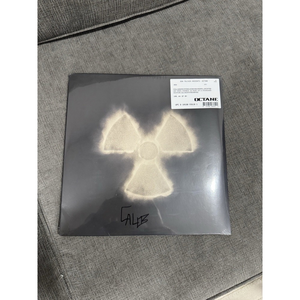 Don Toliver‎ Octane Signed Autographed Cover 2LP Nuclear Edition Vinyl IN HAND